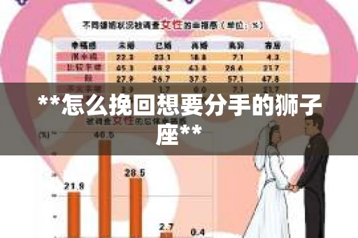 **怎么挽回想要分手的狮子座**