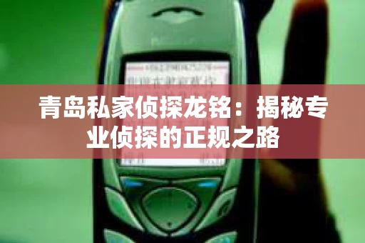 青岛私家侦探龙铭：揭秘专业侦探的正规之路