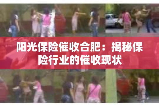 阳光保险催收合肥：揭秘保险行业的催收现状