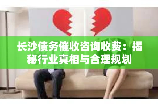 长沙债务催收咨询收费：揭秘行业真相与合理规划