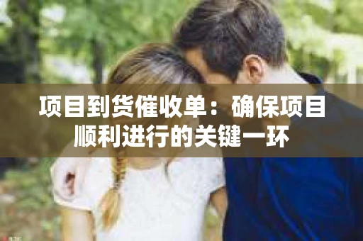 项目到货催收单：确保项目顺利进行的关键一环
