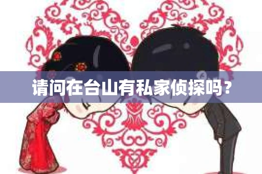 请问在台山有私家侦探吗？
