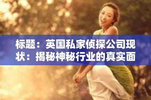 标题：英国私家侦探公司现状：揭秘神秘行业的真实面貌