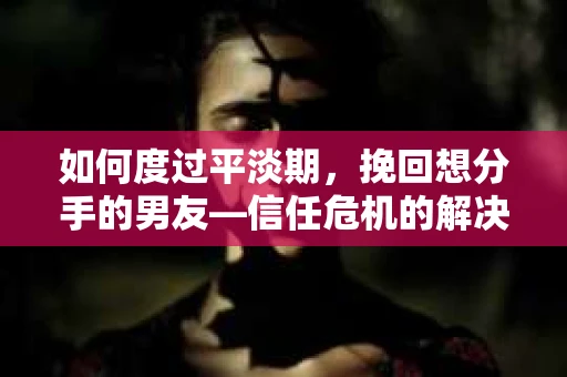如何度过平淡期，挽回想分手的男友—信任危机的解决之道