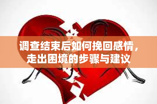调查结束后如何挽回感情，走出困境的步骤与建议
