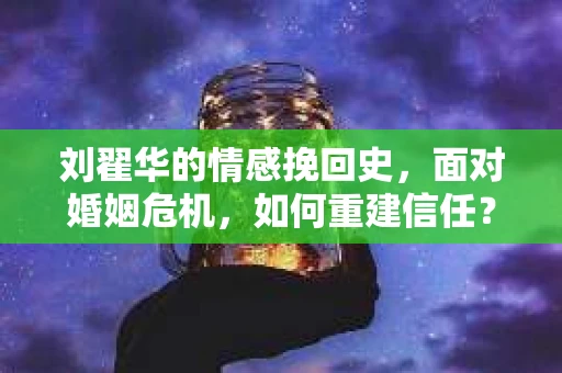 刘翟华的情感挽回史，面对婚姻危机，如何重建信任？